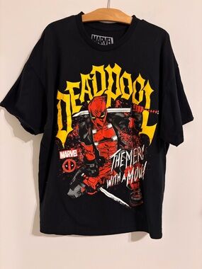 Marvel Deadpool Black Graphic T-Shirt